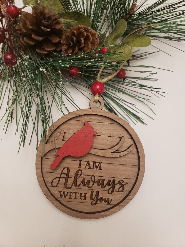 Cardinal Memorial Ornament